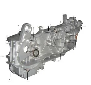 PARÇA RM5X MOTOR GOVDESI SOL (170 CC) (USTTEN BAGLANTILI)