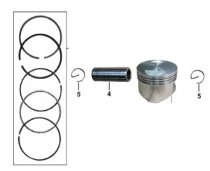 PARÇA RS7 PISTON SETI (125 CC SCT)
