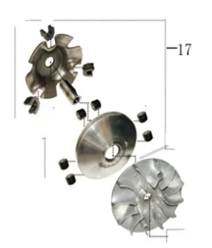 PARÇA APX7 ON VARYATOR (200 CC)